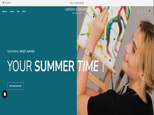 Larsson & Jennings review, a site that is one of many popular Unisex Jewellery Stores