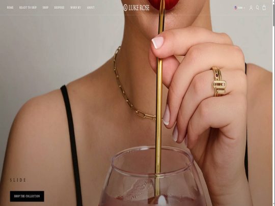 Luke Rose review, a site that is one of many popular Unisex Jewellery Stores