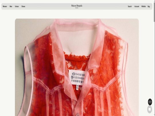 Maison Margiela review, a site that is one of many popular Designer Brands