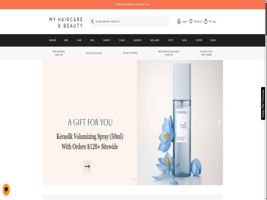 My Haircare & Beauty review, a site that is one of many popular Makeup Stores