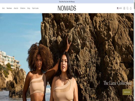 NomadsSwimwear review, a site that is one of many popular Women's Swimwear Stores