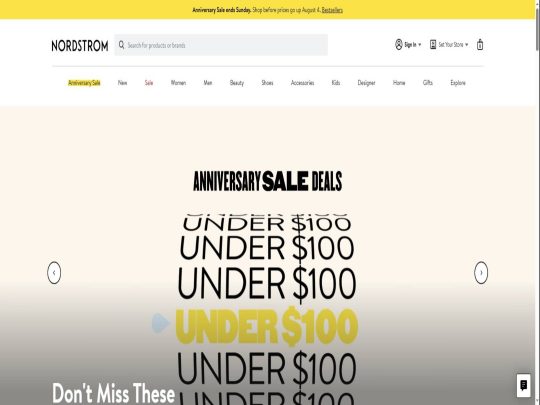 Nordstrom review, a site that is one of many popular eCommerce Stores