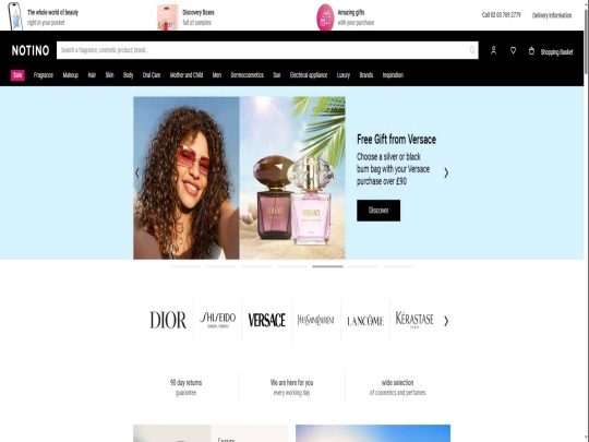 Notino review, a site that is one of many popular Popular Fragrance Stores