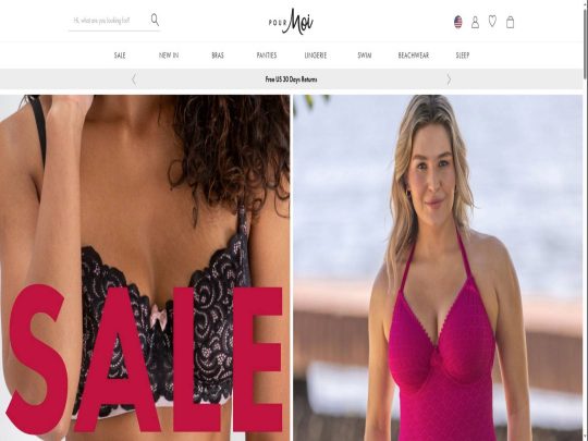 Pour Moi review, a site that is one of many popular Lingerie Stores