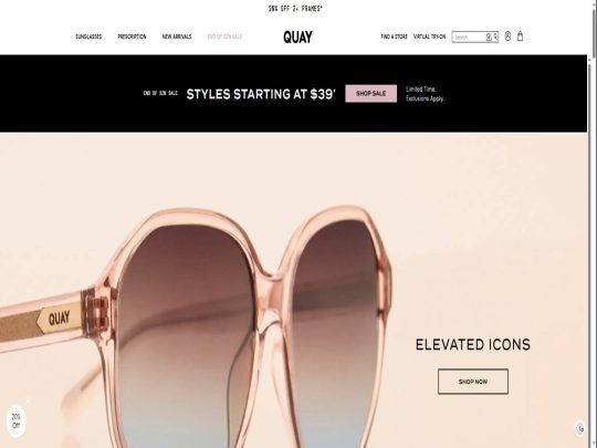 Quay review, a site that is one of many popular Sunglasses Stores