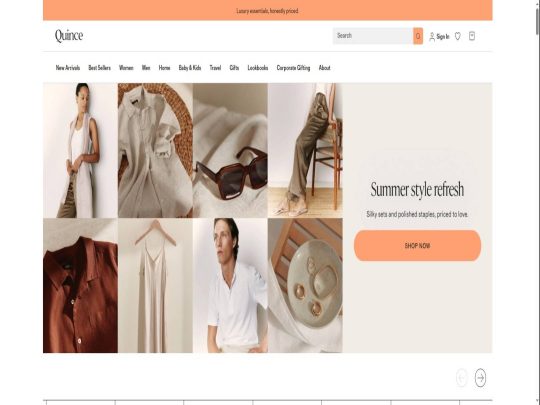 Quince review, a site that is one of many popular Unisex Clothing Brands