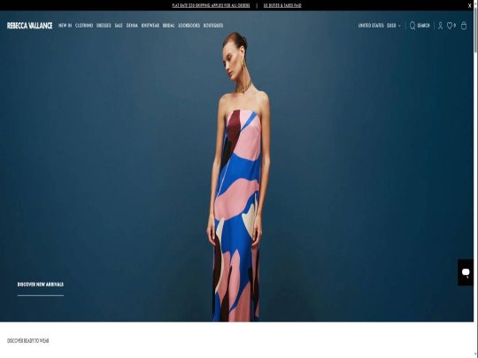 Rebecca Vallance review, a site that is one of many popular Women's Designer Brands
