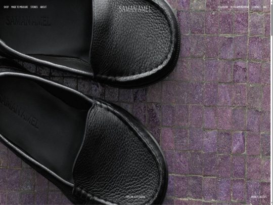 Saman Amel review, a site that is one of many popular Men's Suit Stores
