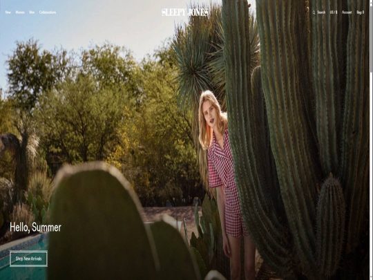 Sleepy Jones review, a site that is one of many popular Pajama Clothing Stores