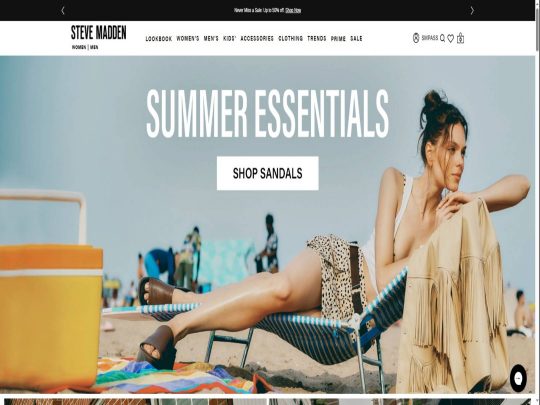 Steve Madden review, a site that is one of many popular Designer Brands