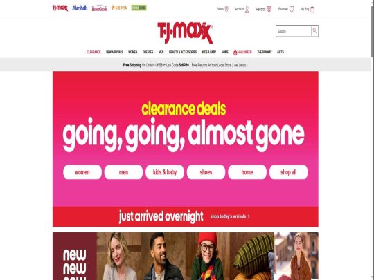 T.J.Maxx review, a site that is one of many popular eCommerce Stores