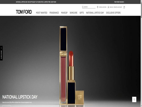 Tom Ford Beauty review, a site that is one of many popular Makeup Stores