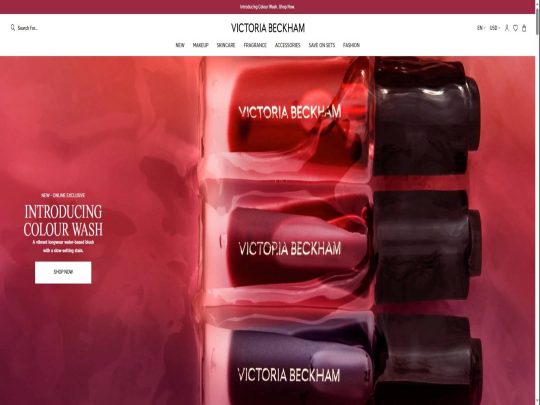 Victoria Beckham Beauty review, a site that is one of many popular Makeup Stores