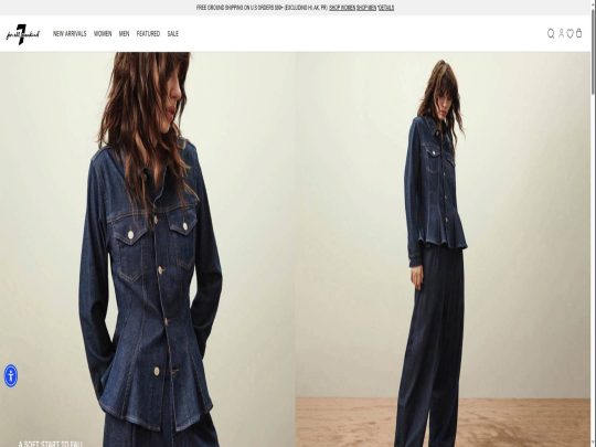7 For All Mankind review, a site that is one of many popular Denim Clothing Stores