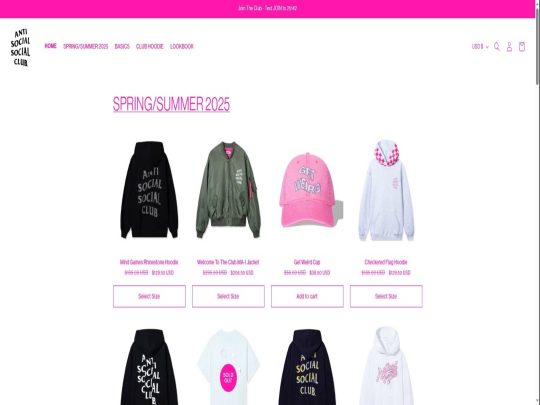Anti Social Social Club review, a site that is one of many popular Men's Streetwear Stores