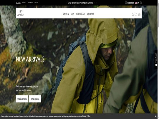 Arc'teryx review, a site that is one of many popular Outdoor Gear Stores