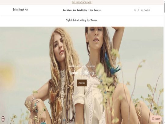 Boho Beach Hunt review, a site that is one of many popular Women's Summer Clothing Stores