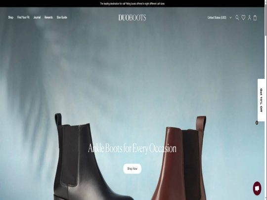 DuoBoots review, a site that is one of many popular Women's Shoe Stores