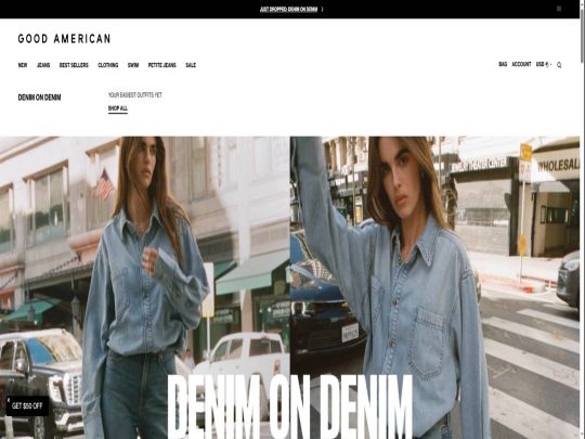 Good American review, a site that is one of many popular Women's eCommerce Stores