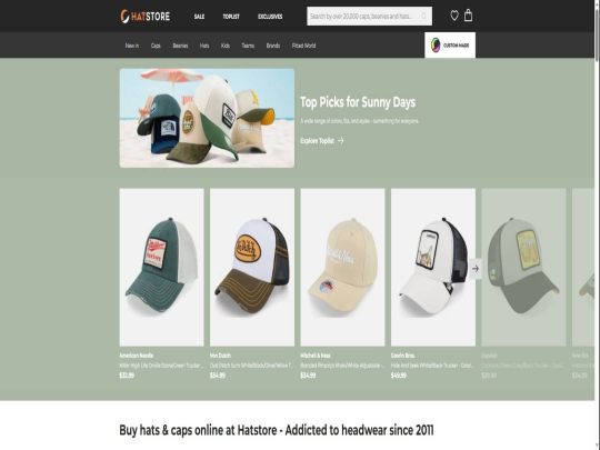 Hatstore review, a site that is one of many popular Popular Hat Stores