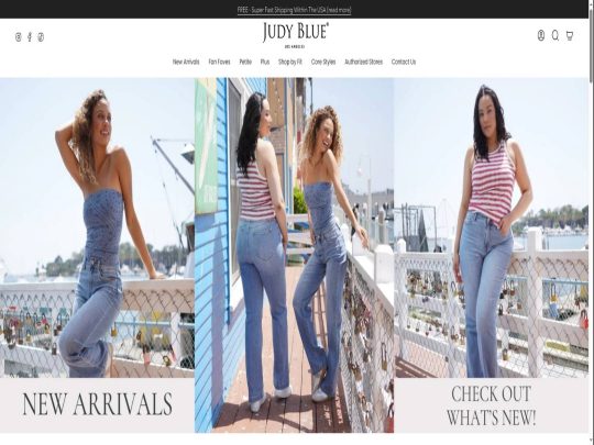Judy Blue review, a site that is one of many popular Women's Jeans & Pants Stores