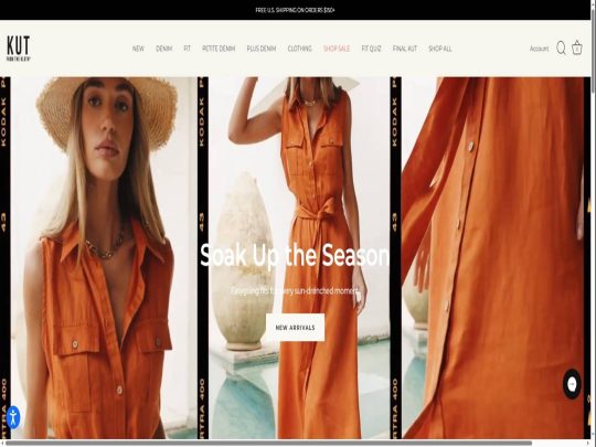 Kut From the Kloth review, a site that is one of many popular Women's Jeans & Pants Stores