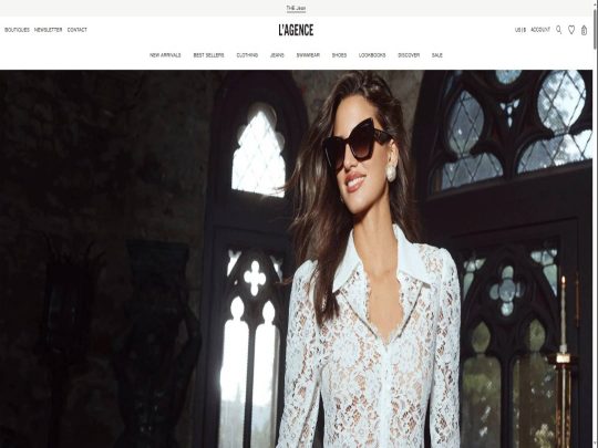L'AGENCE review, a site that is one of many popular Women's eCommerce Stores