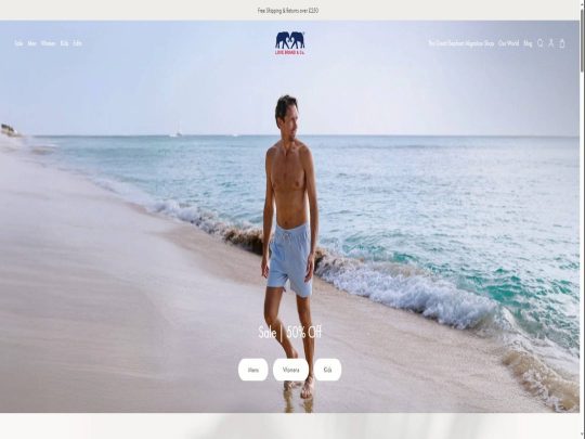 Love Brand & Co review, a site that is one of many popular Men's Resortwear Clothing Stores