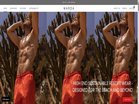 Marda Swimwear review, a site that is one of many popular Men's Summer Clothing Stores