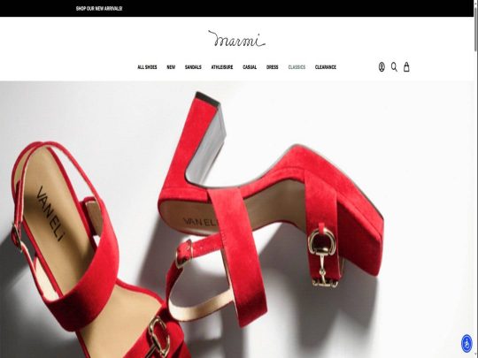 Marmi Shoes review, a site that is one of many popular Women's Shoe Stores