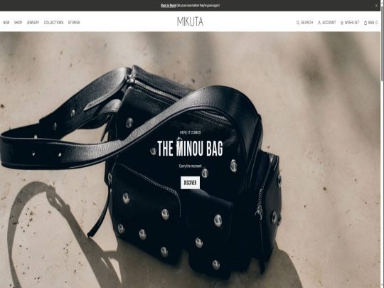 Mikuta review, a site that is one of many popular Women's eCommerce Stores