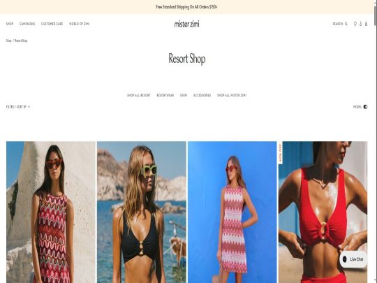 Mister Zimi review, a site that is one of many popular Women's Resortwear Clothing Stores