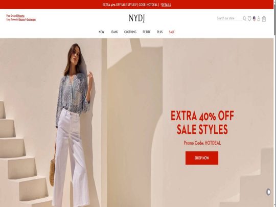 NYDJ review, a site that is one of many popular Women's Jeans & Pants Stores