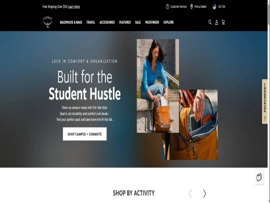 Osprey review, a site that is one of many popular Outdoor Gear Stores