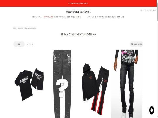 Rockstar Original Men review, a site that is one of many popular Men's Streetwear Stores