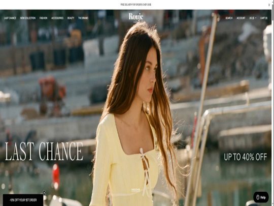 Rouje review, a site that is one of many popular Premium Women's Clothing Brands