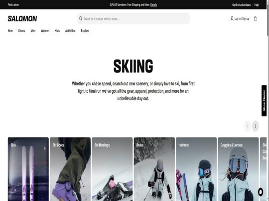 Salomon review, a site that is one of many popular Snow Sportswear Clothing Stores