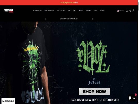 Streetwear Official review, a site that is one of many popular Streetwear Clothing Stores