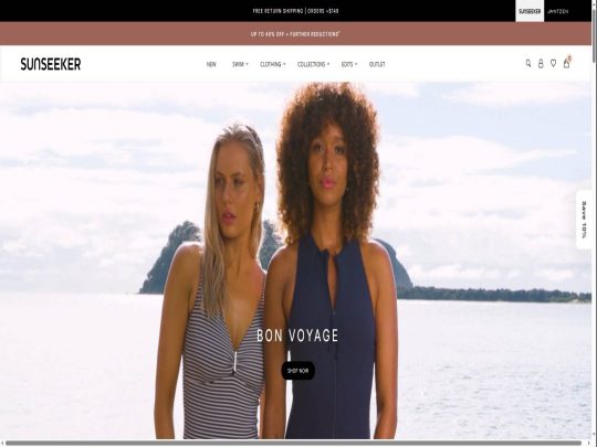 Sunseeker review, a site that is one of many popular Women's Resortwear Clothing Stores