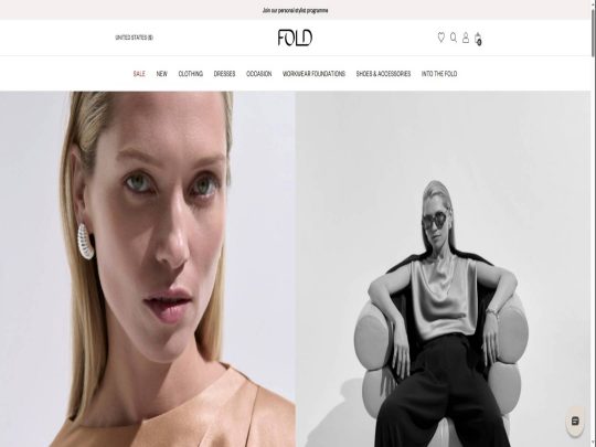 The Fold review, a site that is one of many popular Women's eCommerce Stores