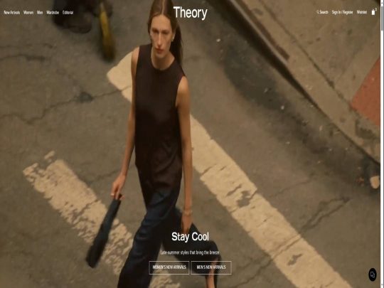 Theory review, a site that is one of many popular Premium Clothing Brands