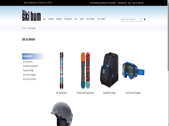 The Ski Bum review, a site that is one of many popular Snow Sportswear Clothing Stores