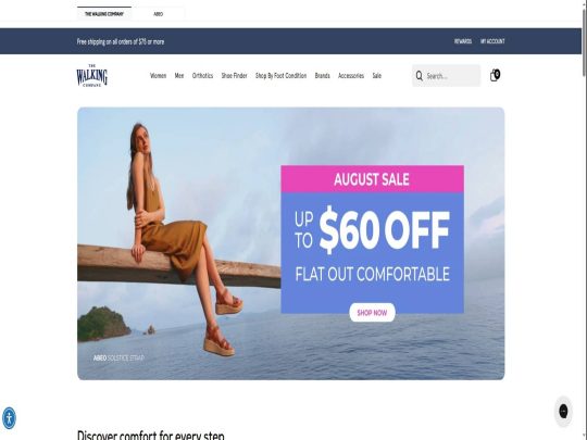 The Walking Company review, a site that is one of many popular Shoe Stores