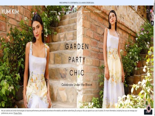 Yumi Kim review, a site that is one of many popular Women's Summer Clothing Stores